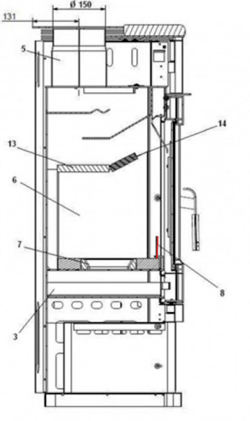 Haas-Sohn Montegrotto II 305.15 grille verticale